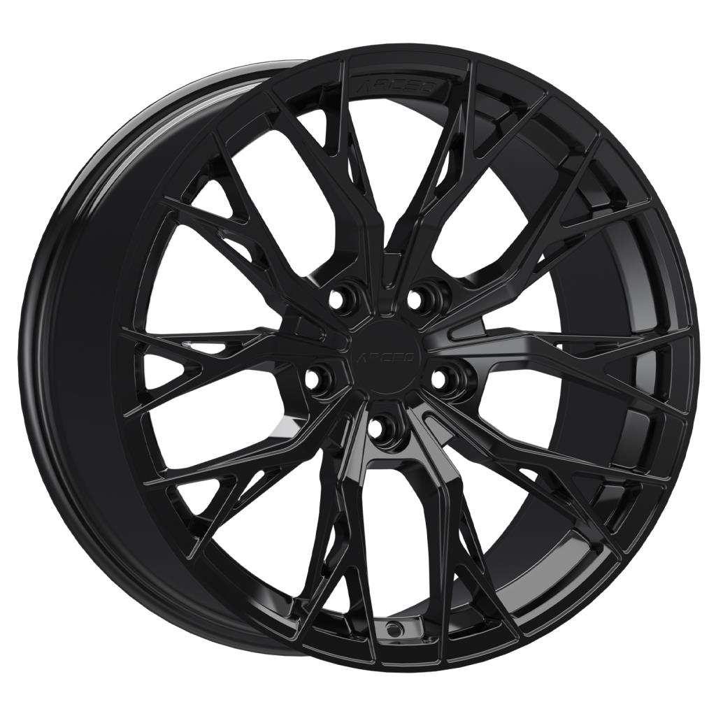 ARC-18239-13 8.0x18" -5x108 ET45 73.1 Black ROMA Jant (4 Adet)