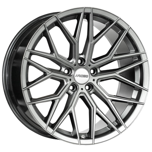 ARC-19141-01 8.5x19" -5x112 ET35 73.1 Silver Diamond VALENCIA Jant (4 Adet)