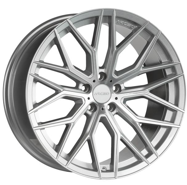 ARC-19141-02 9.5x19" -5x112 ET40 73.1 Silver Diamond VALENCIA Jant (4 Adet)