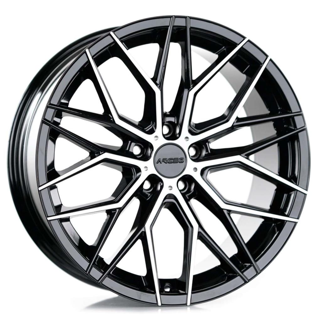 ARC-19141-57 8.5x19"-5x112 ET40 73.1 Black Diamond Jant (4 Adet)
