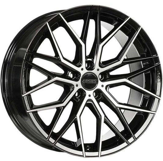 ARC-19141-77 8.5x19" -5x108 ET33 73.1 Black Diamond VALENCİA Jant (4 Adet)