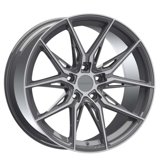 ARC-19177-42 9.5x19"-5x114.3 ET40 73.1 Titanium Diamond Jant (4 Adet)