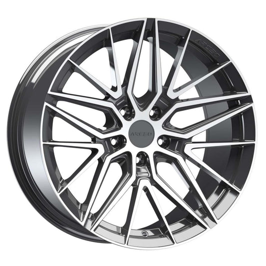 ARC-19193-08 9.5x19"-5x112 ET40 73.1 Titanium Diamond Jant (4 Adet)