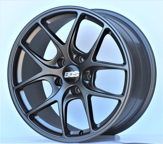 R1 Wheels 18 inç 5*120 ET40 Mat Füme Jant Takımı (J-234)