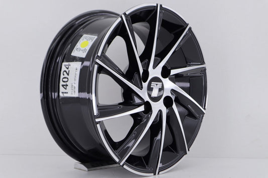 R1 Wheels 14 inç 4*100 ET35 Siyah Jant Takımı (J-261)