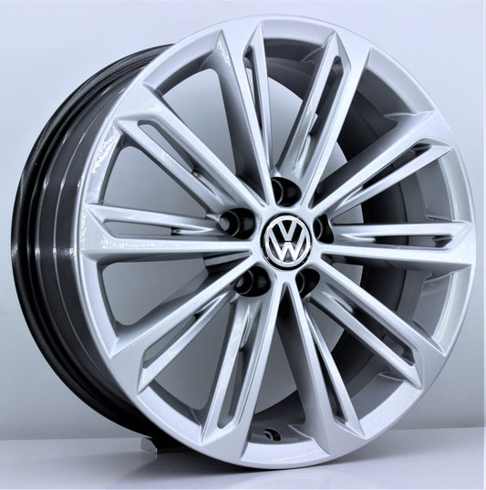 R1 Wheels 17 inç 5*112 ET45 Metalik Gri Jant Takımı (J-185)