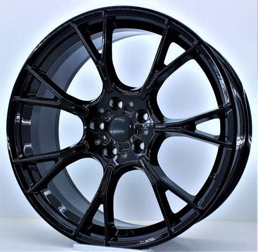 R1 Wheels 19 inç 5*112 ET30 Siyah Jant Takımı (J-207)