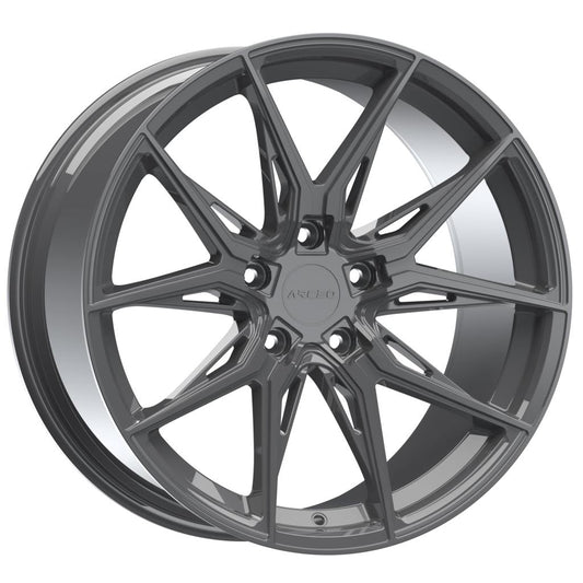 ARC-19177-08 9.5x19" -5x112 ET40 73.1 Glossy Titan MARSEILLE Jant (4 Adet)