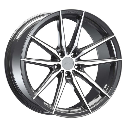 ARC-18190-41 8.0x18" -5x120 ET33 72.6 Titan Diamond MONACO Jant (4 Adet)
